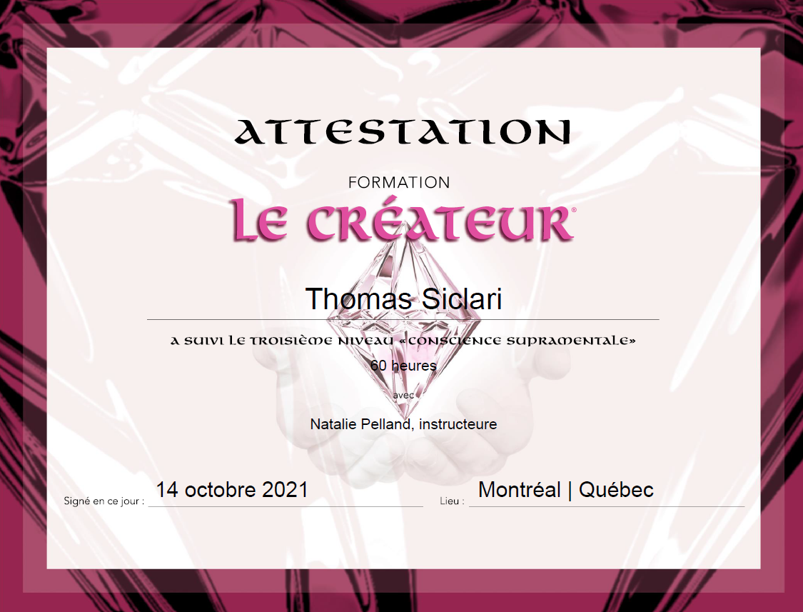 Certificat
