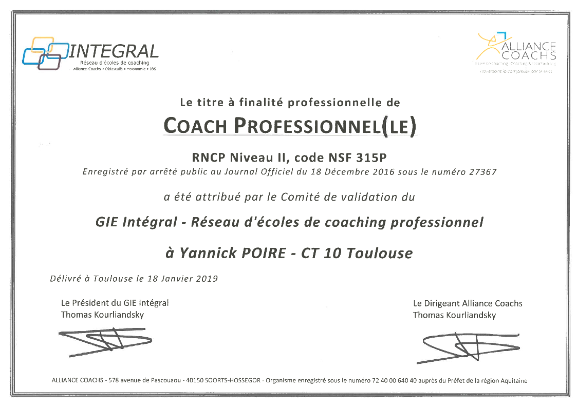 Certificat