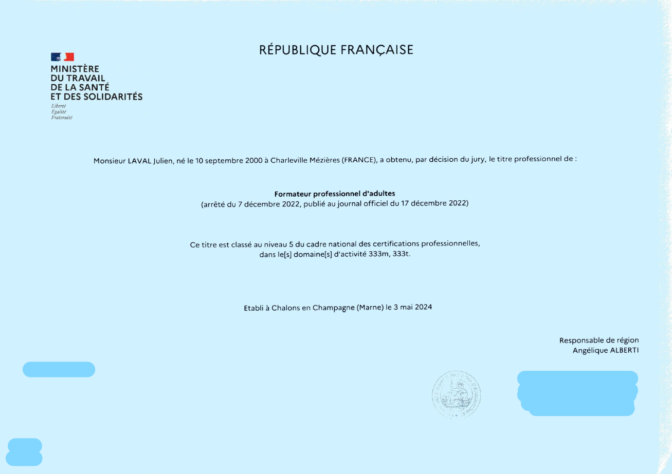 Certificat