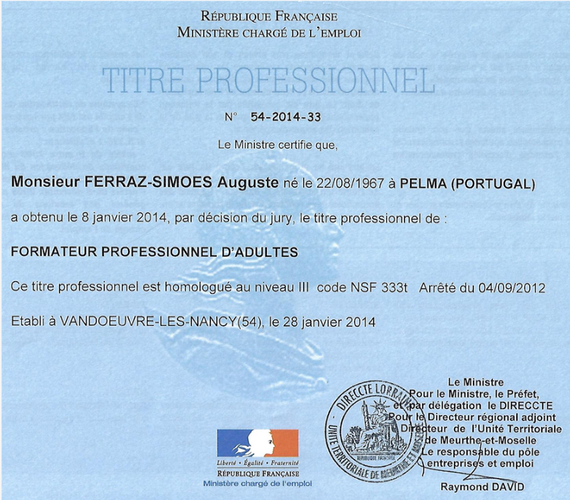 Certificat