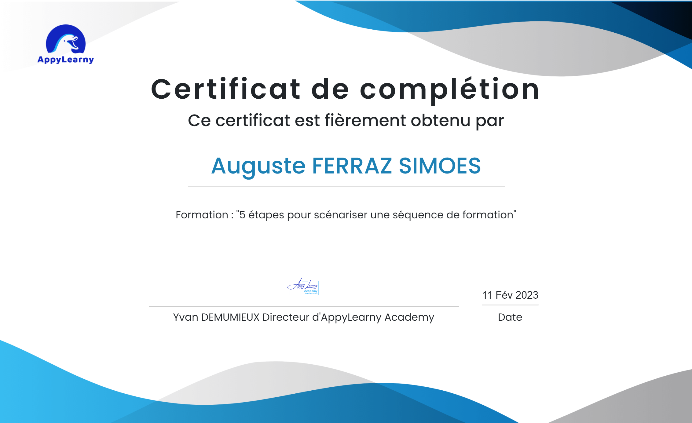 Certificat